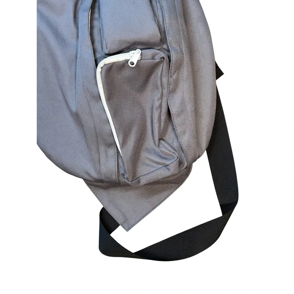 KAVU Rope Bag Sling Backpack Gray Canvas Crossbody Shoulder Bag One Size